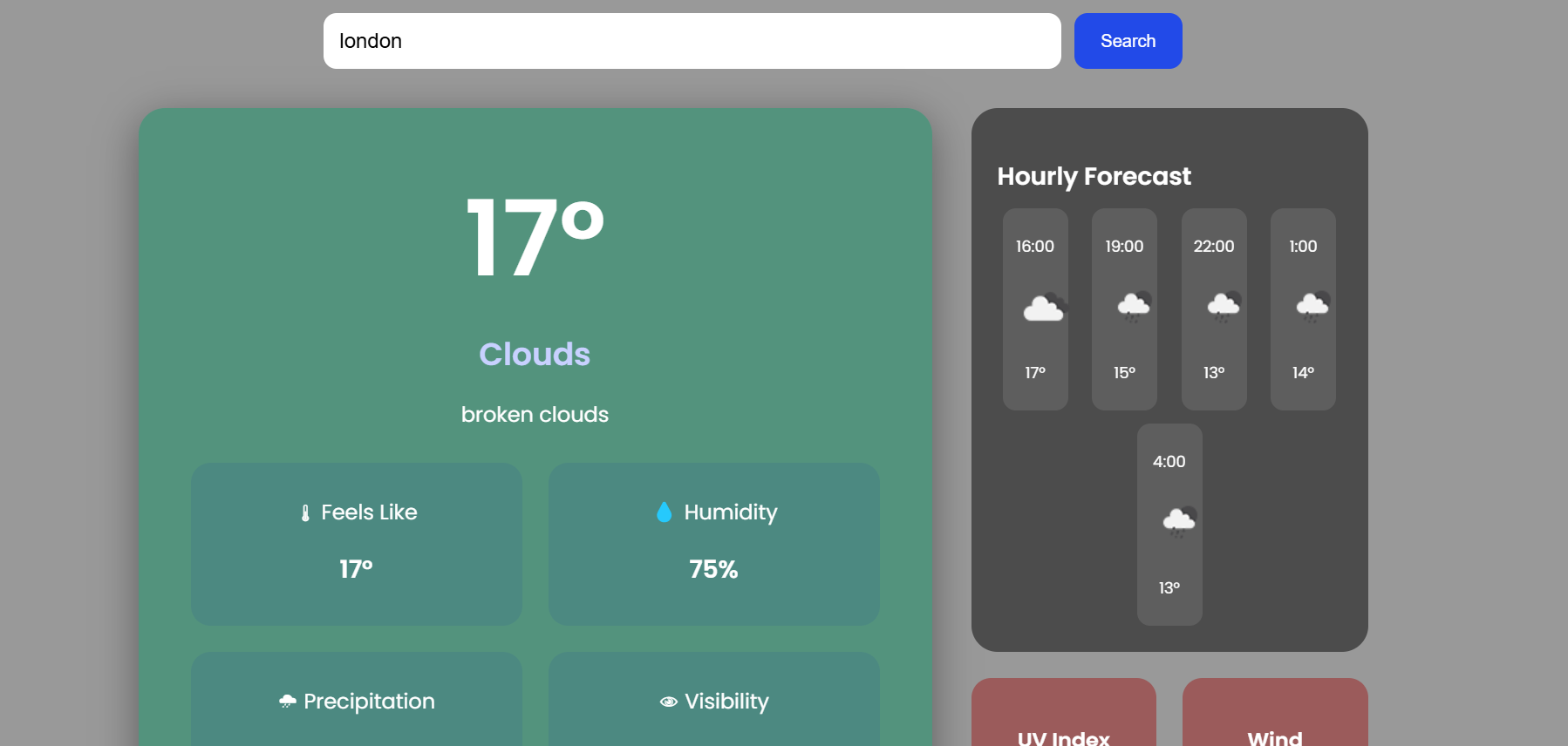 Weather Forecast App preview